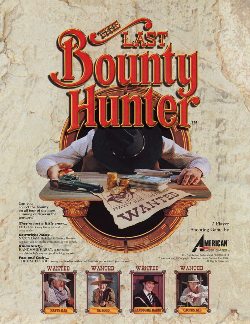 The Last Bounty Hunter カバー