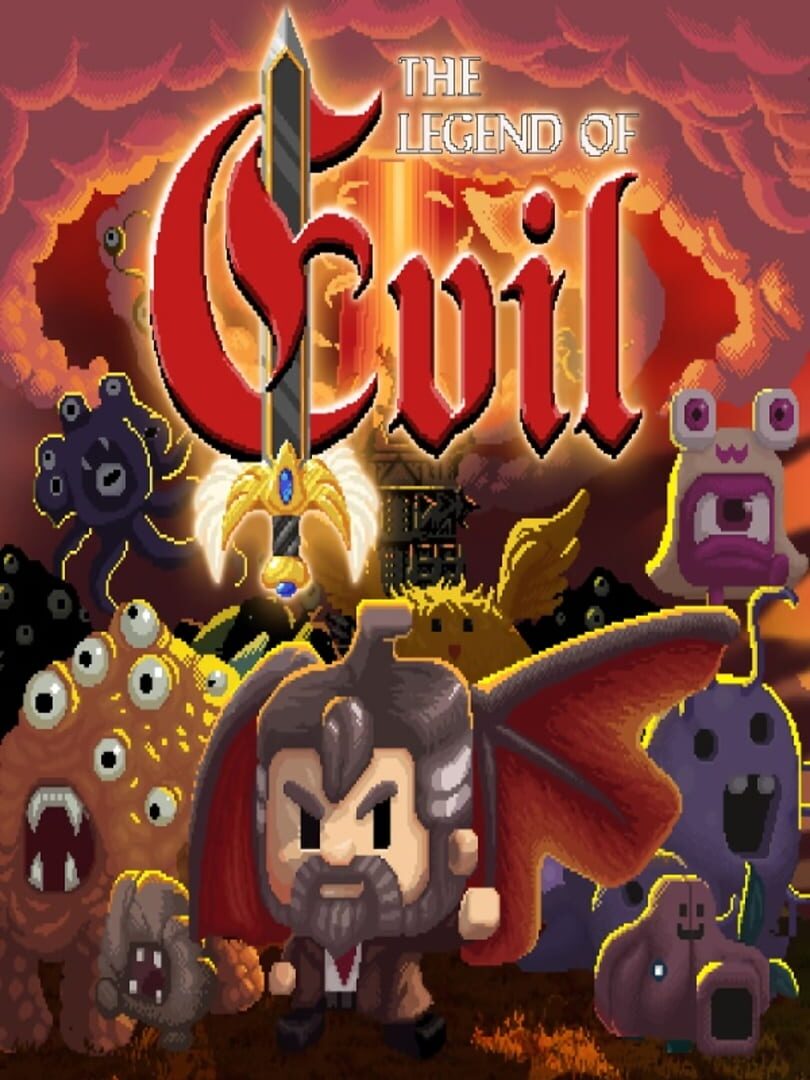 Capa de The Legend of Evil