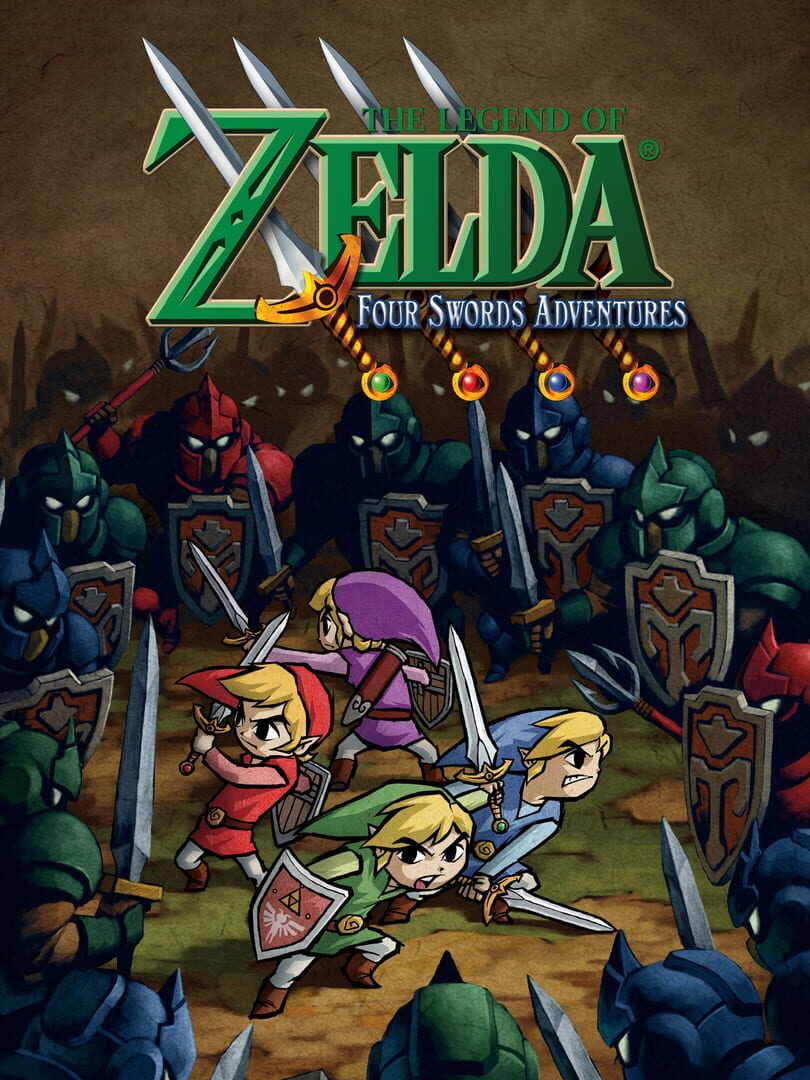 The Legend of Zelda: Four Swords Adventures Kapağı