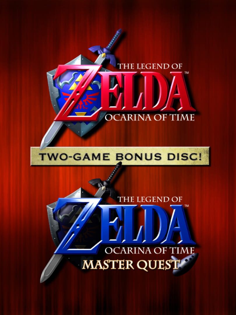 The Legend of Zelda: Ocarina of Time + The Legend of Zelda: Ocarina of Time - Master Quest: Two-game Bonus Disc! Cover