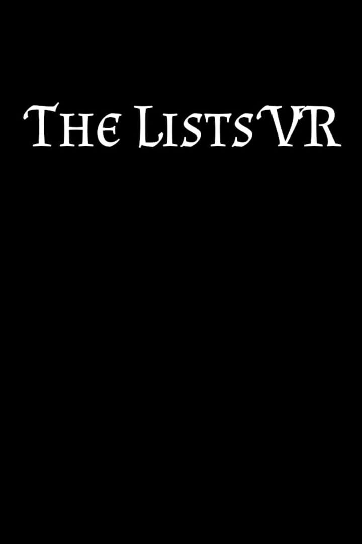 The Lists VR Cover