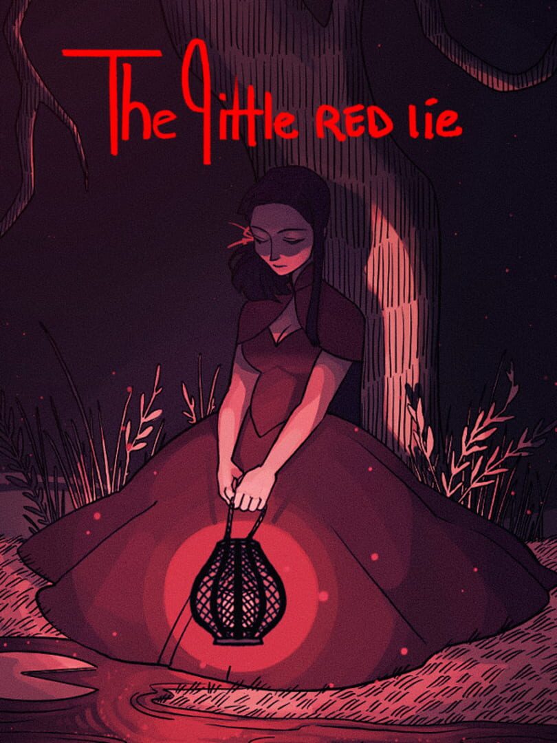 Copertina di The Little Red Lie