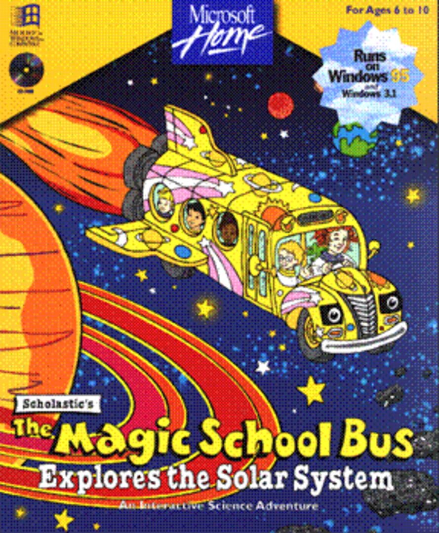 Couverture de The Magic School Bus Explores the Solar System