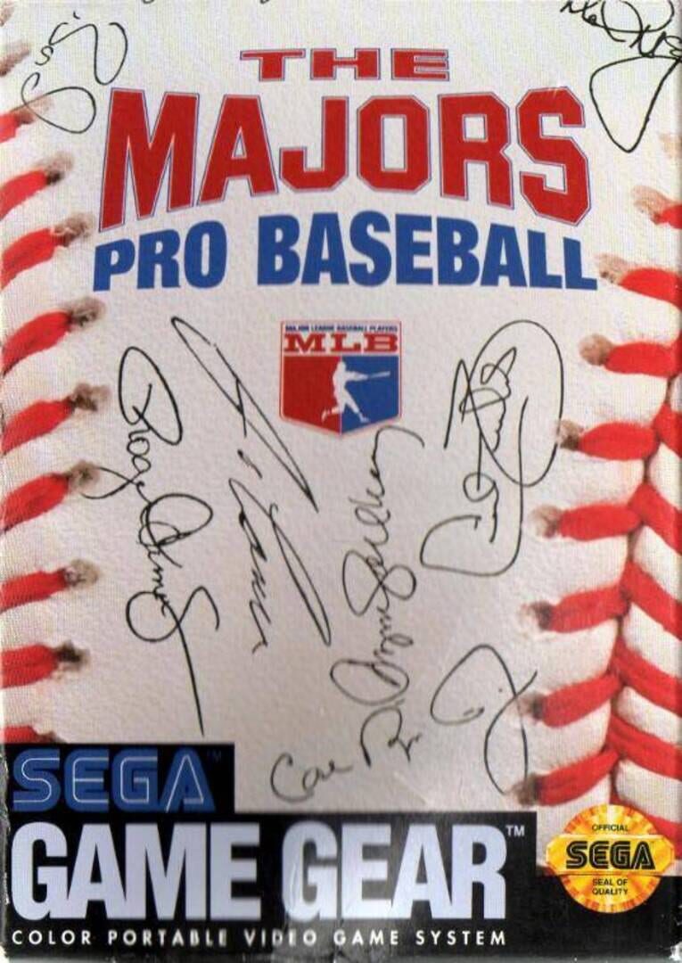 Capa de The Majors Pro Baseball