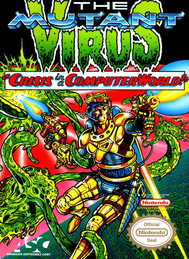 The Mutant Virus: "Crisis in a Computer World!" Kapağı