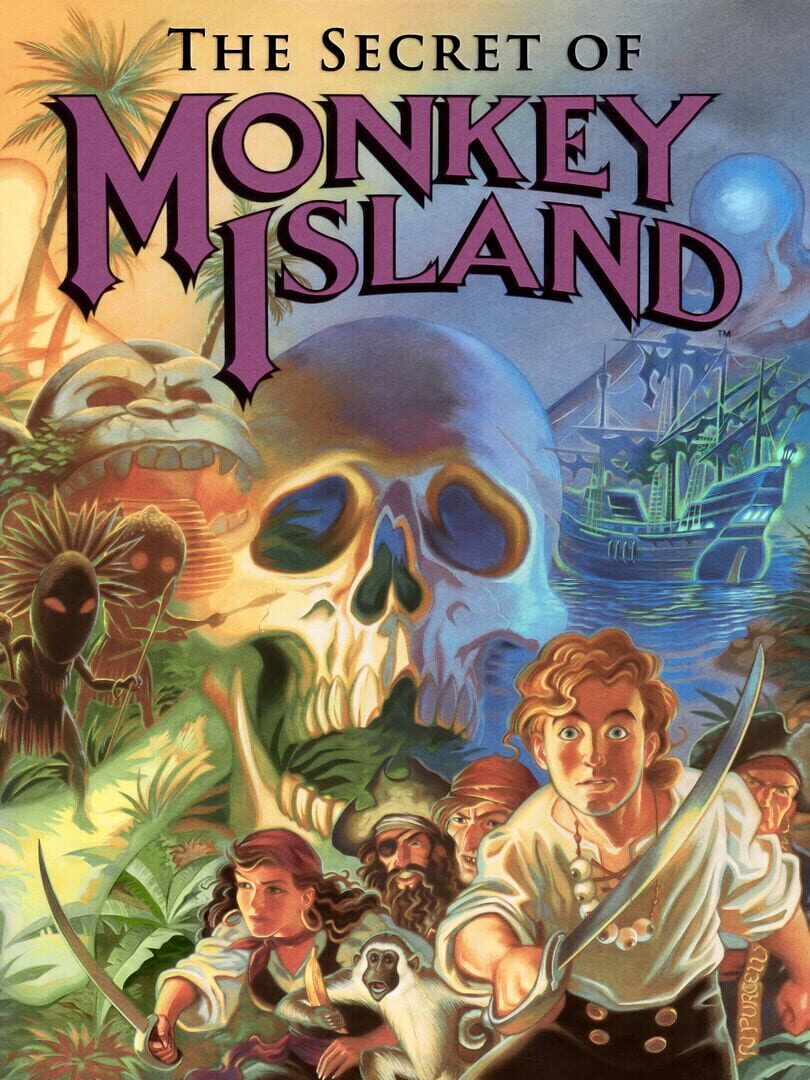 The Secret of Monkey Island 커버