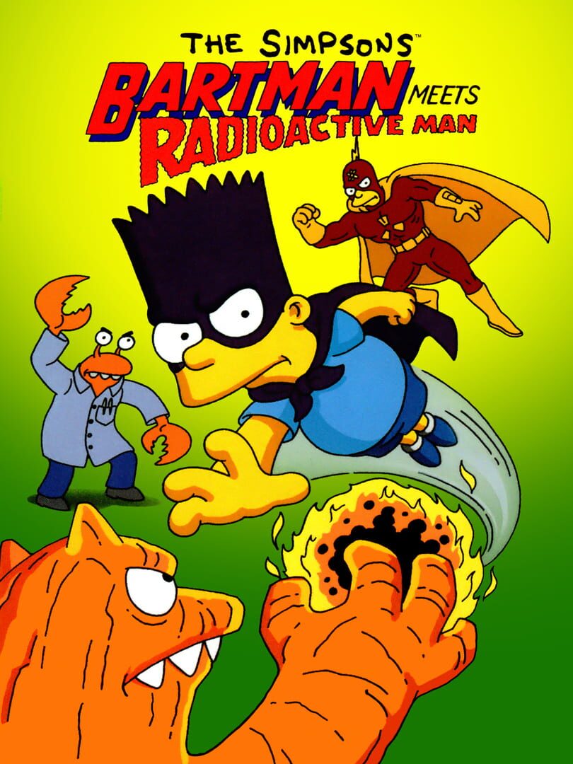 The Simpsons: Bartman Meets Radioactive Man カバー
