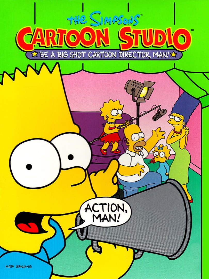 The Simpsons: Cartoon Studio Kapağı