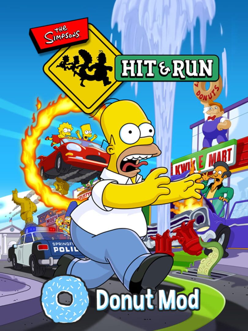 The Simpsons: Hit & Run - Donut Mod 커버