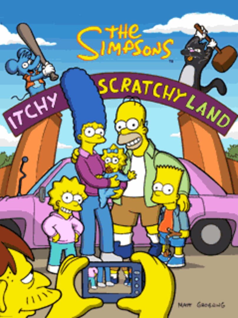 Copertina di The Simpsons: Itchy & Scratchy Land