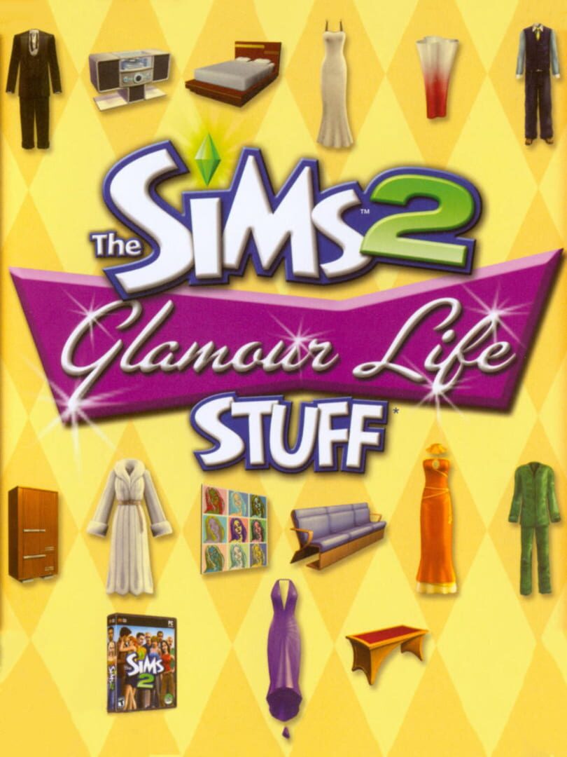 The Sims 2: Glamour Life Stuff Cover