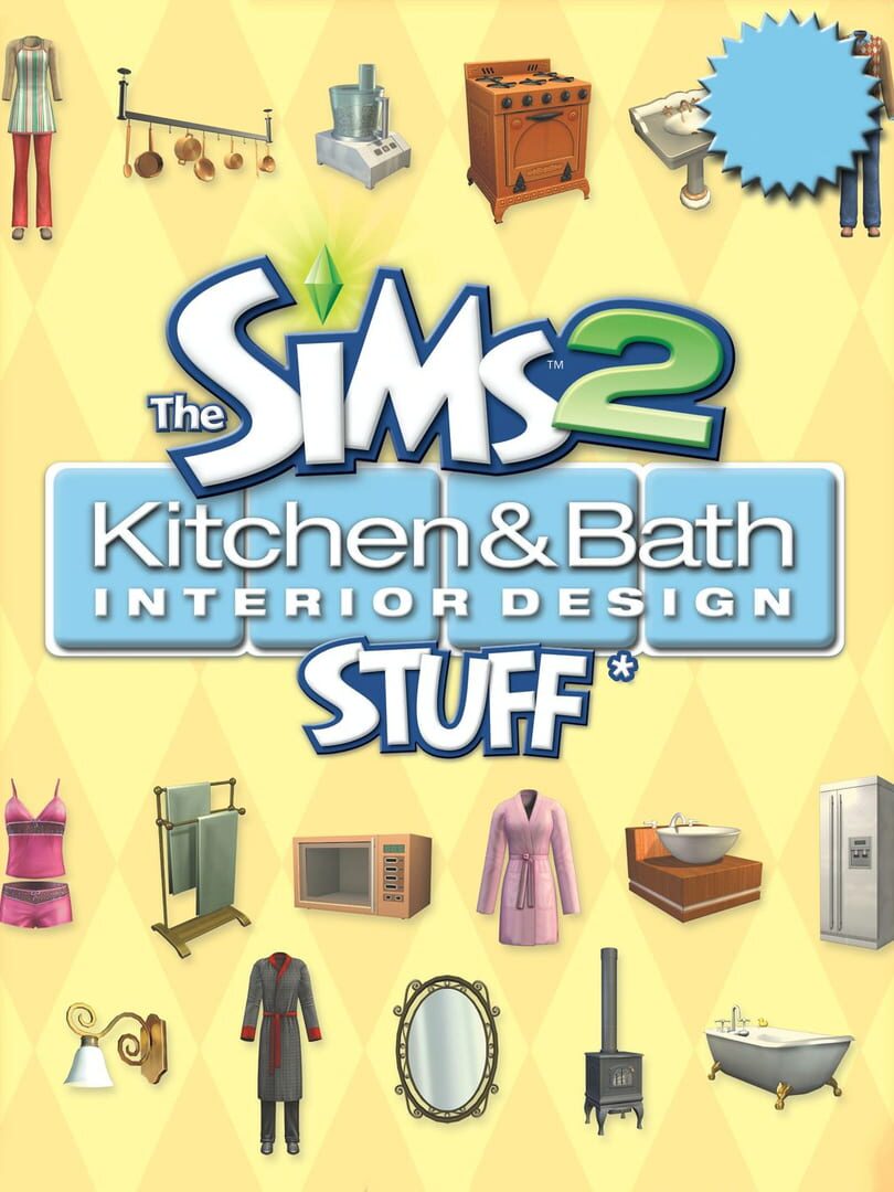 The Sims 2: Kitchen & Bath Interior Design Stuff Cover
