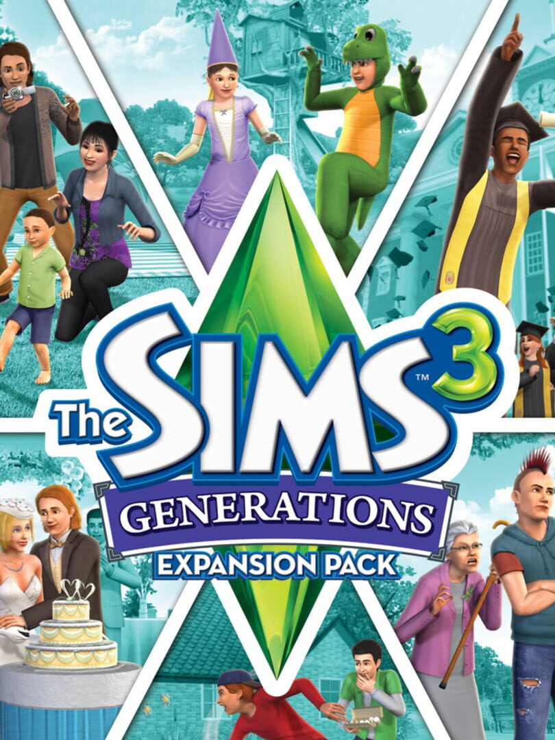 Capa de The Sims 3: Generations