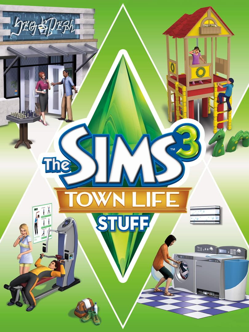 The Sims 3: Town Life Stuff 커버