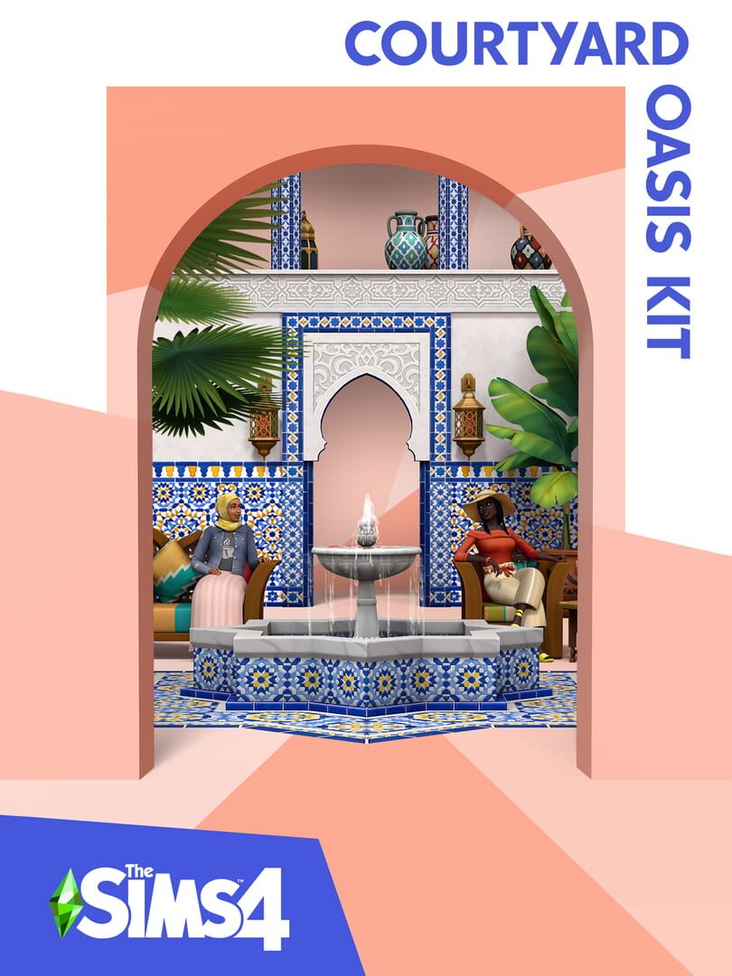The Sims 4: Courtyard Oasis Kit カバー