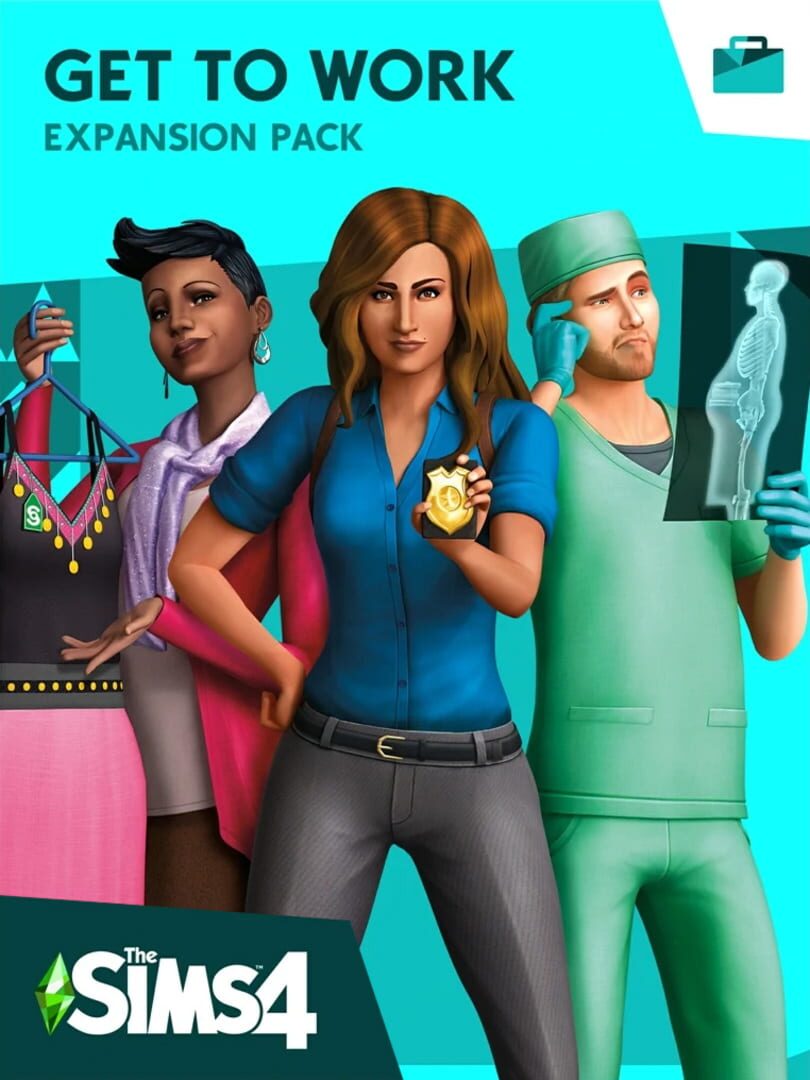 The Sims 4: Get to Work Kapağı