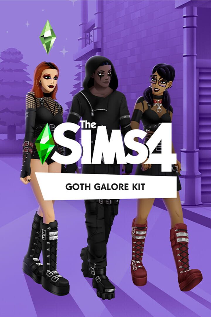 The Sims 4: Goth Galore Kit 커버