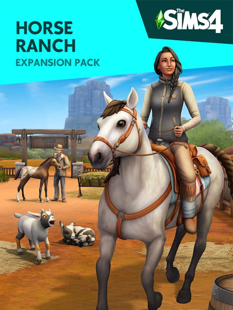 Couverture de The Sims 4: Horse Ranch