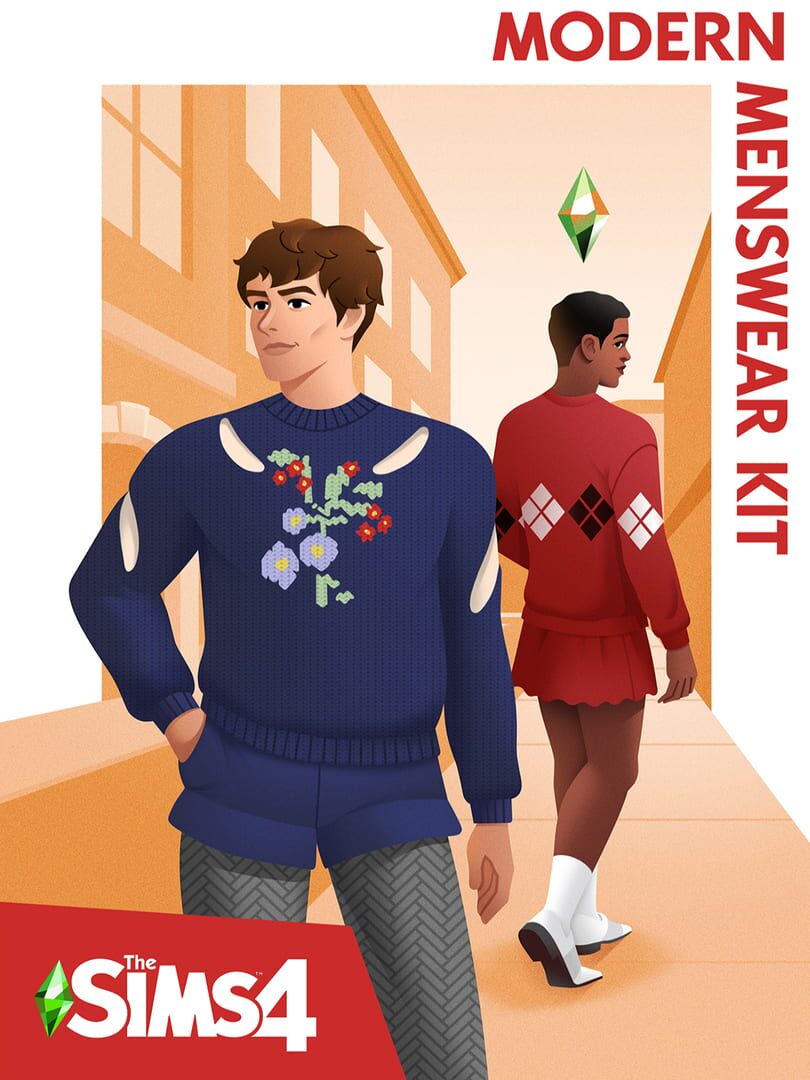 The Sims 4: Modern Menswear Kit カバー