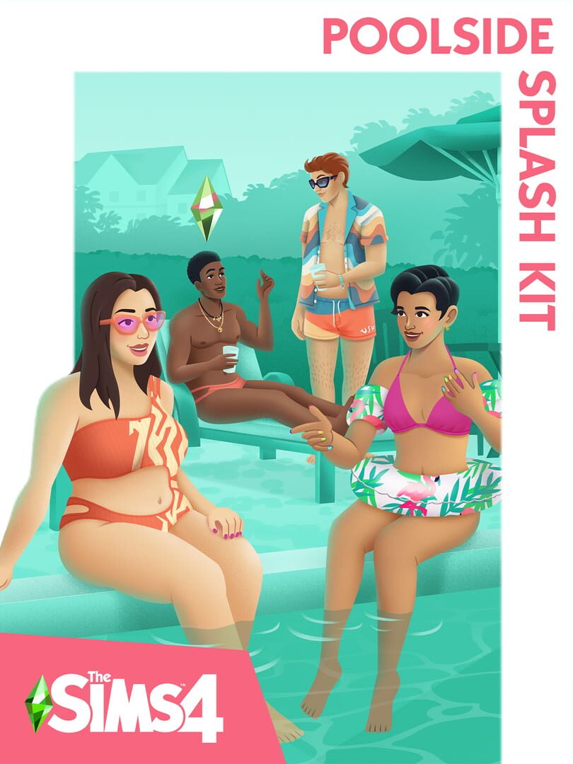 Couverture de The Sims 4: Poolside Splash Kit
