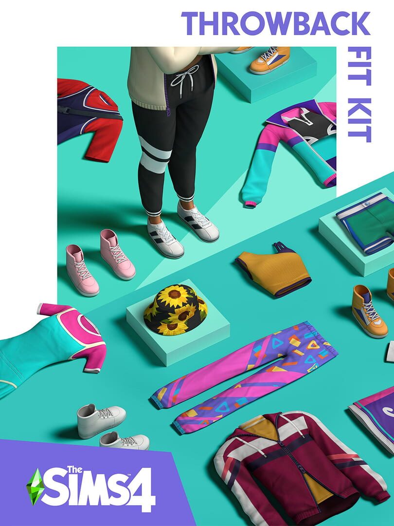 Couverture de The Sims 4: Throwback Fit Kit