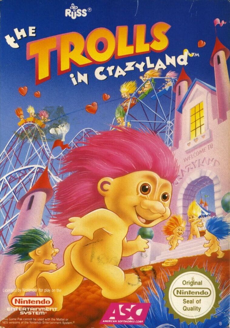 Copertina di The Trolls in Crazyland