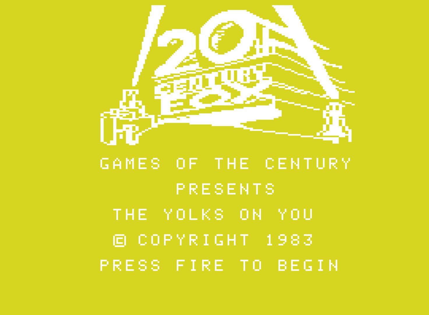 Portada de The Yolk's on You