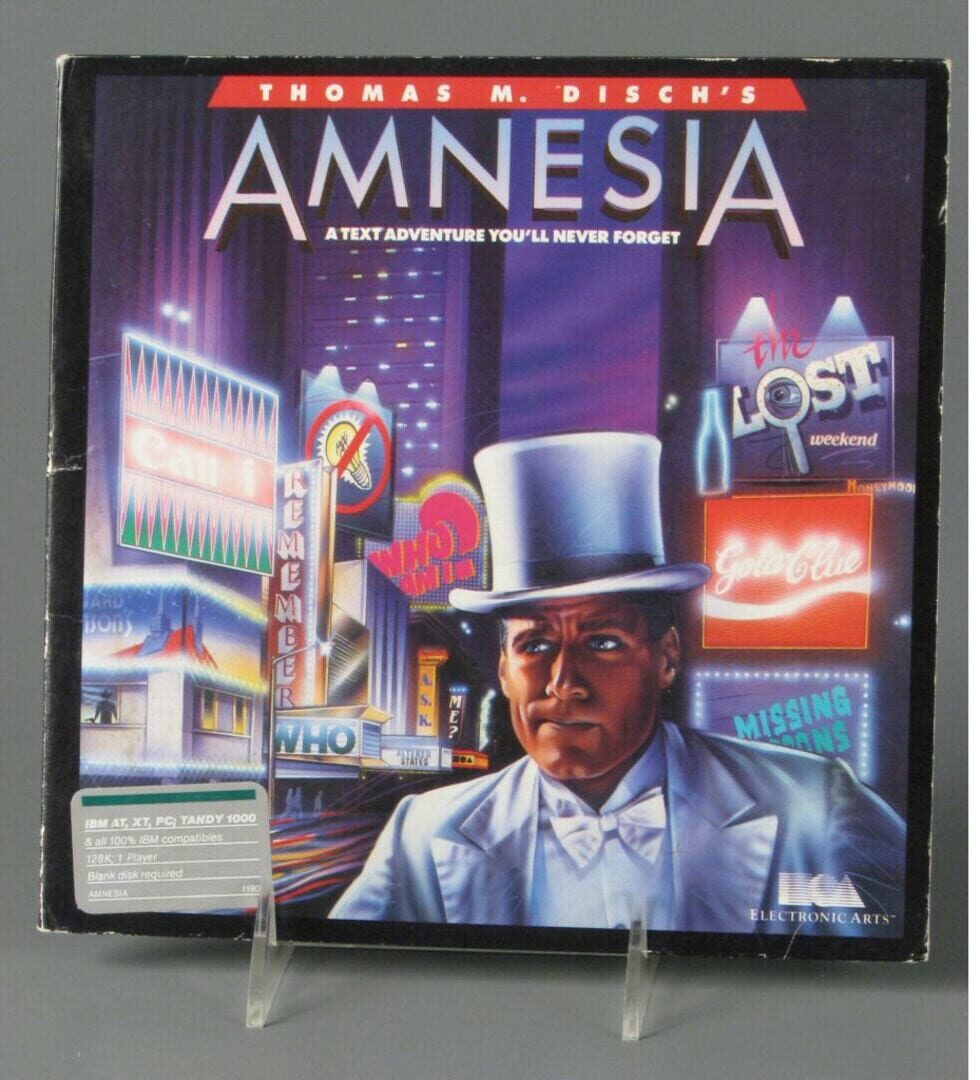 Capa de Thomas M. Disch's Amnesia
