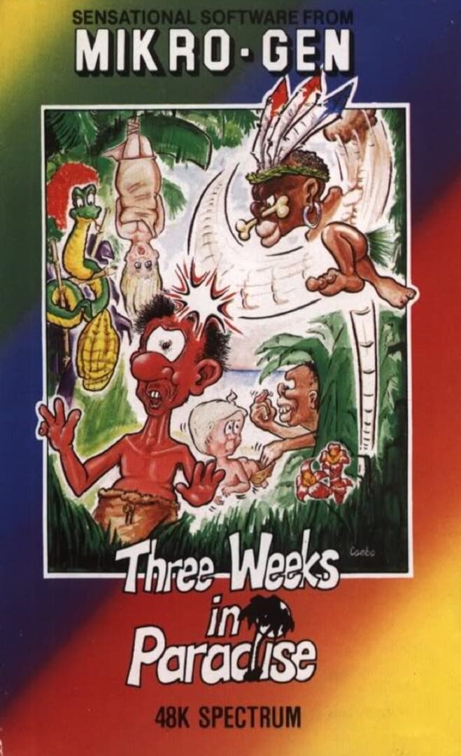 Capa de Three Weeks in Paradise