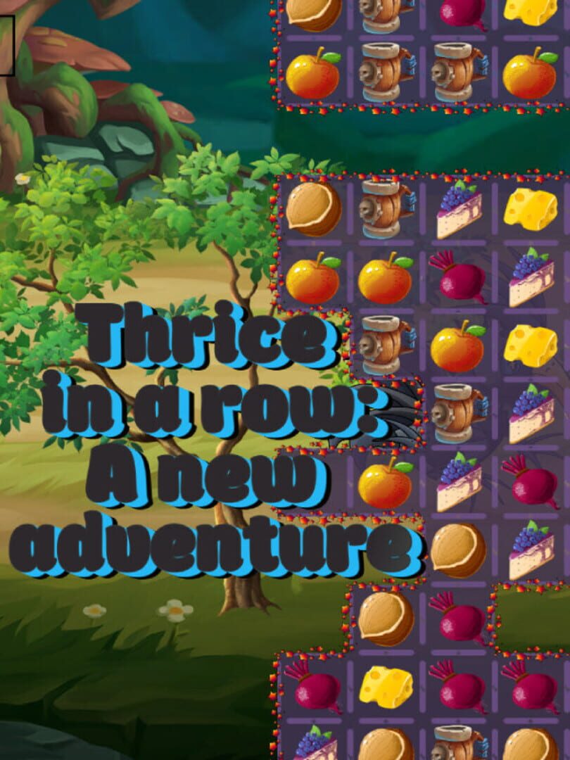 Couverture de Thrice in a row: A new adventure