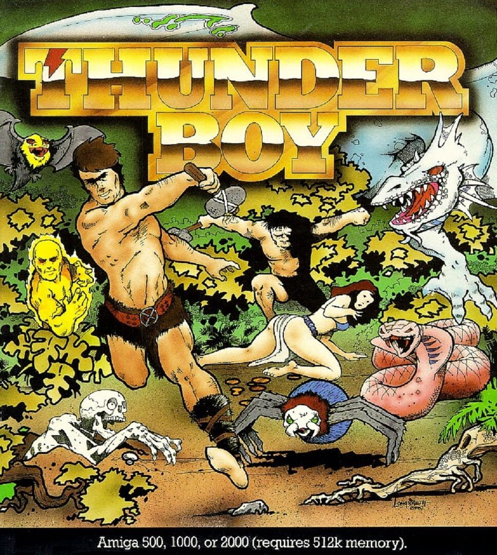 Capa de Thunder Boy