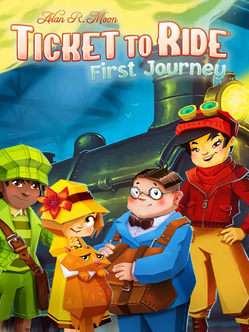 Capa de Ticket to Ride: First Journey