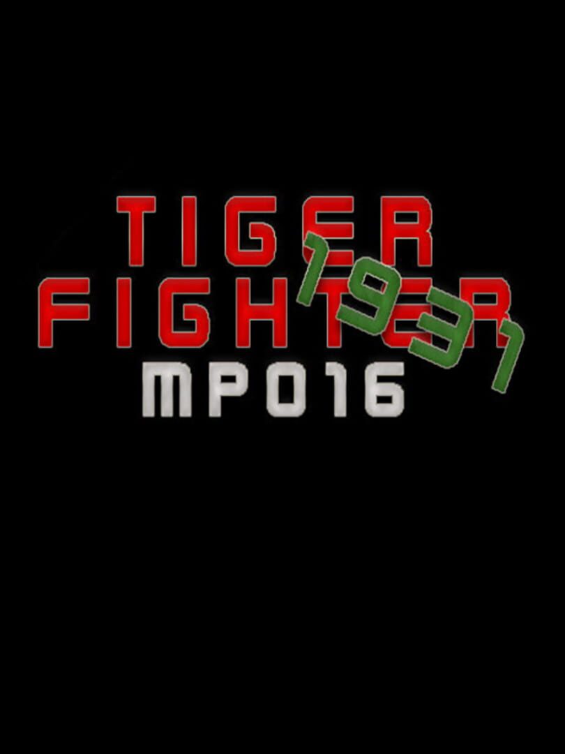 Portada de Tiger Fighter 1931: MP016