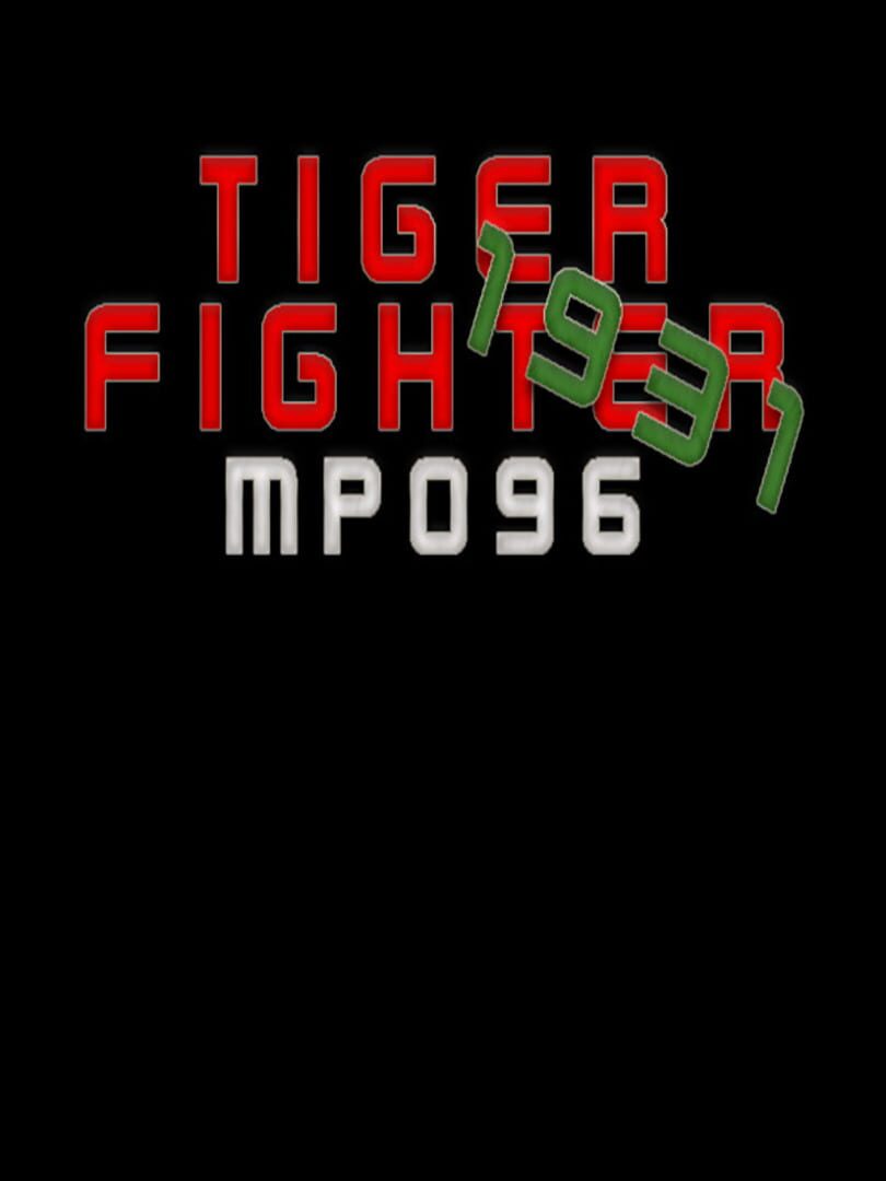 Couverture de Tiger Fighter 1931: MP096