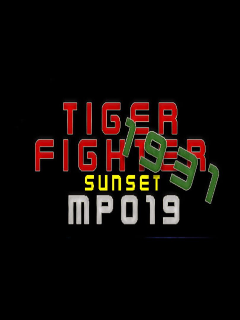 Tiger Fighter 1931: Sunset MP019 커버