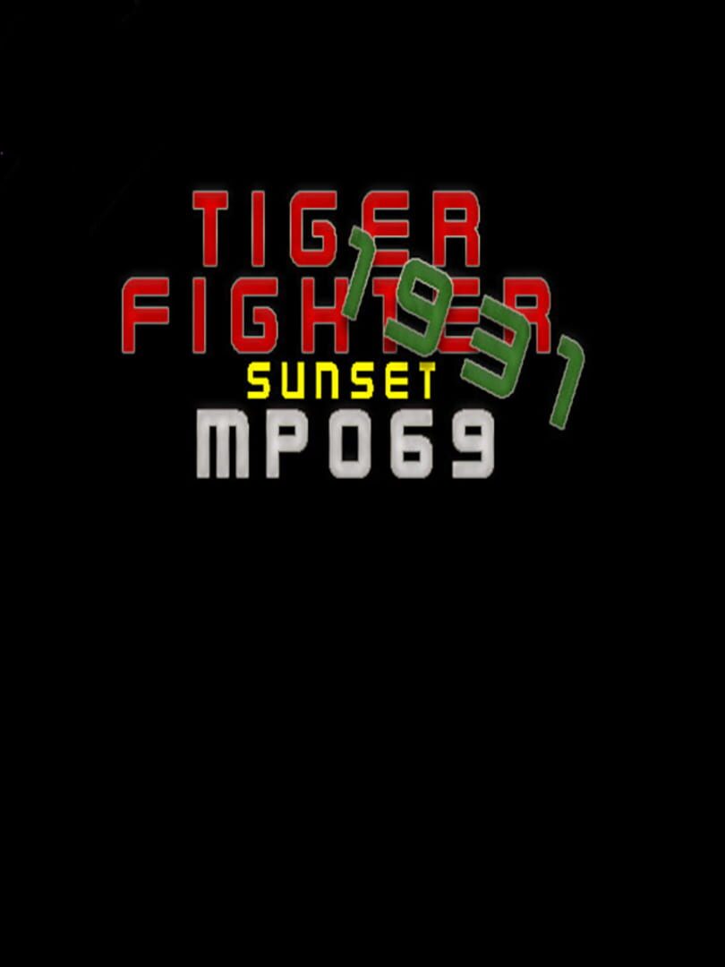 Tiger Fighter 1931: Sunset MP069 커버