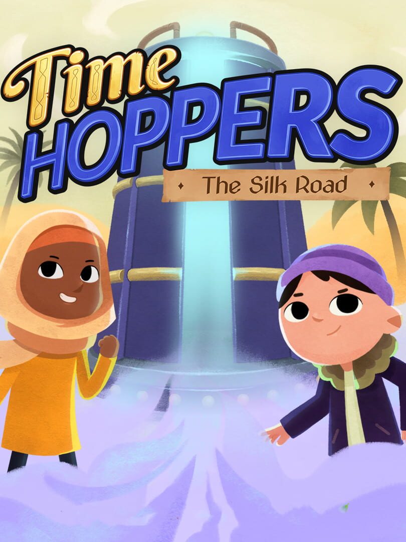Capa de Time Hoppers: The Silk Road