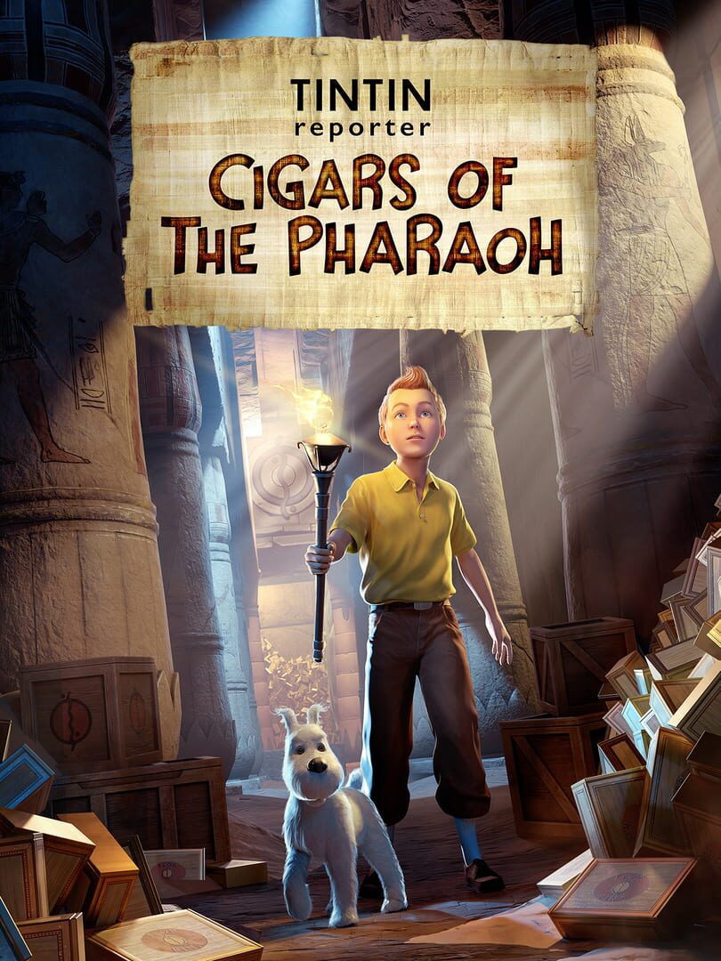 Tintin Reporter: Cigars of the Pharaoh カバー
