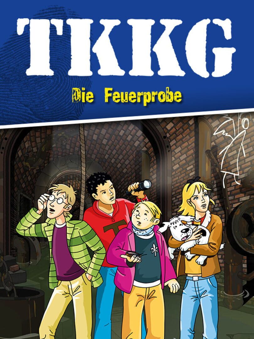 TKKG: Die Feuerprobe 커버