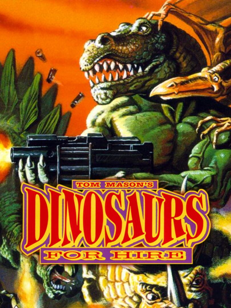 Capa de Tom Mason's Dinosaurs for Hire