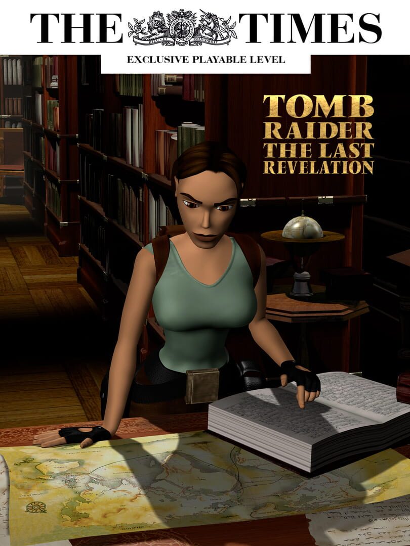 Tomb Raider: The Last Revelation - The Times Cover