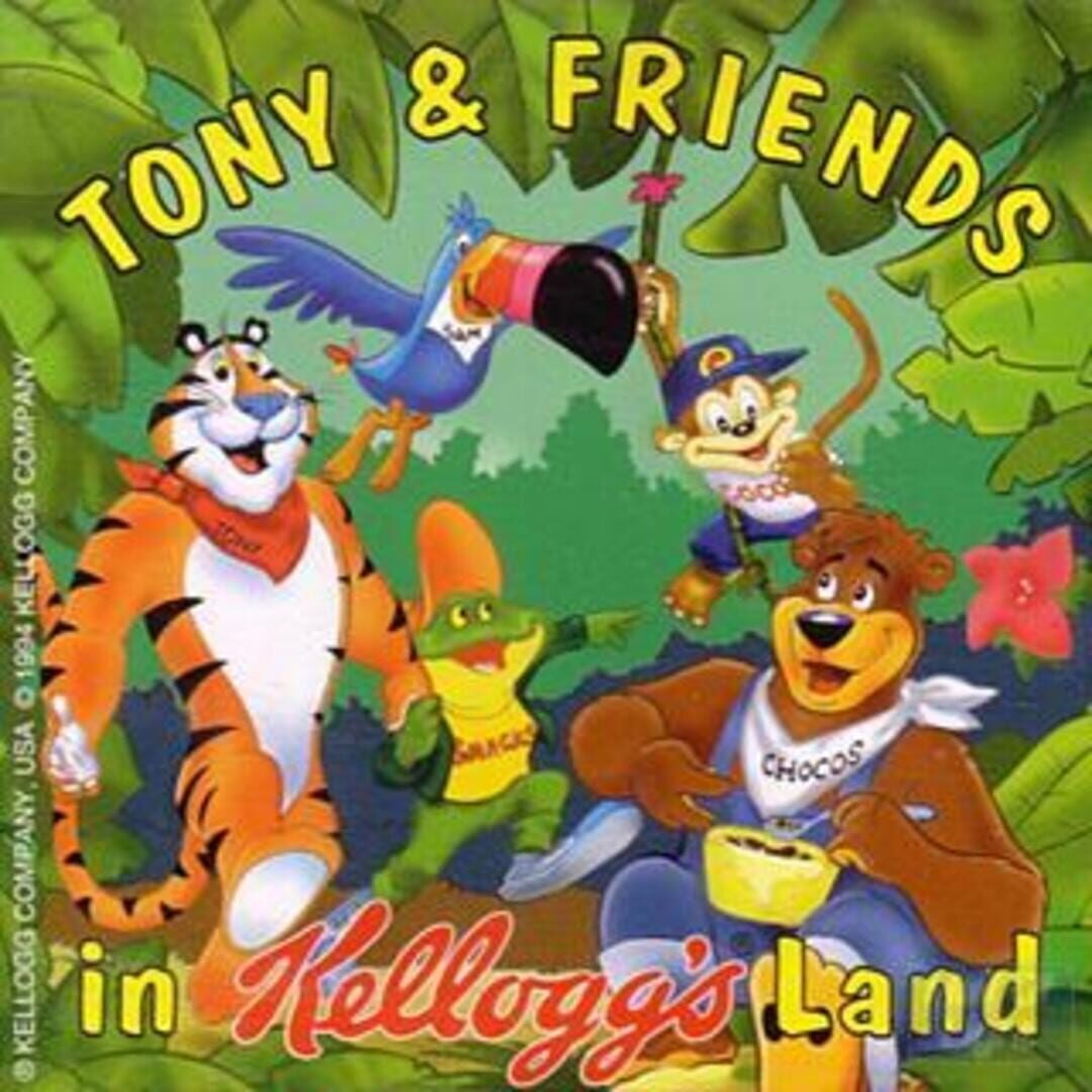 Tony & Friends in Kellogg's Land Cover