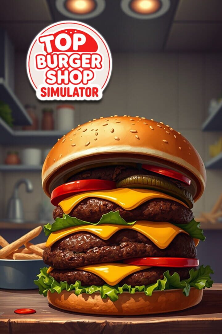 Capa de Top Burger Shop Simulator