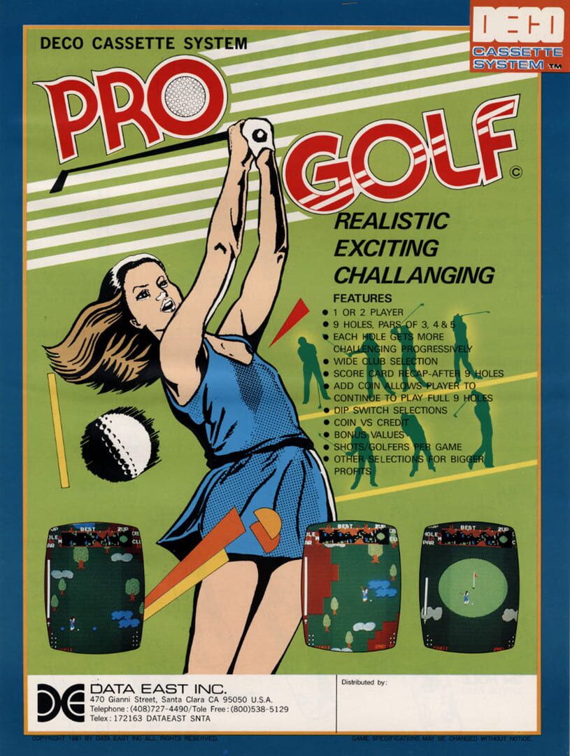 Couverture de Tournament Pro Golf