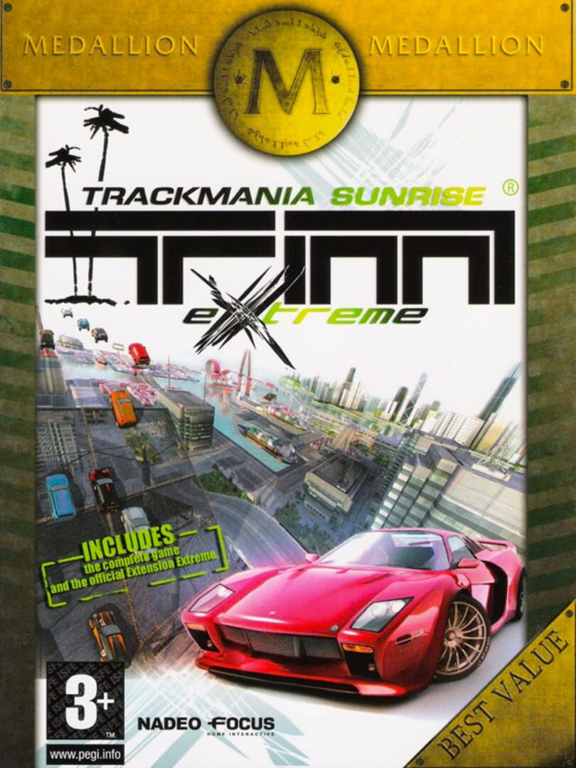 Capa de TrackMania Sunrise Extreme