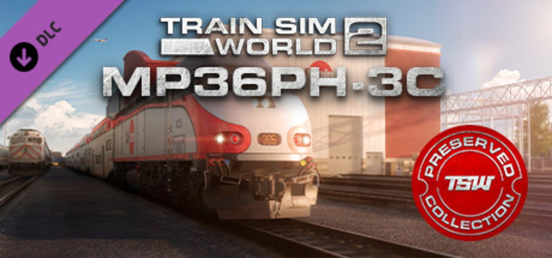 Train Sim World 2: Caltrain MP36PH-3C 'Baby Bullet' Loco Cover