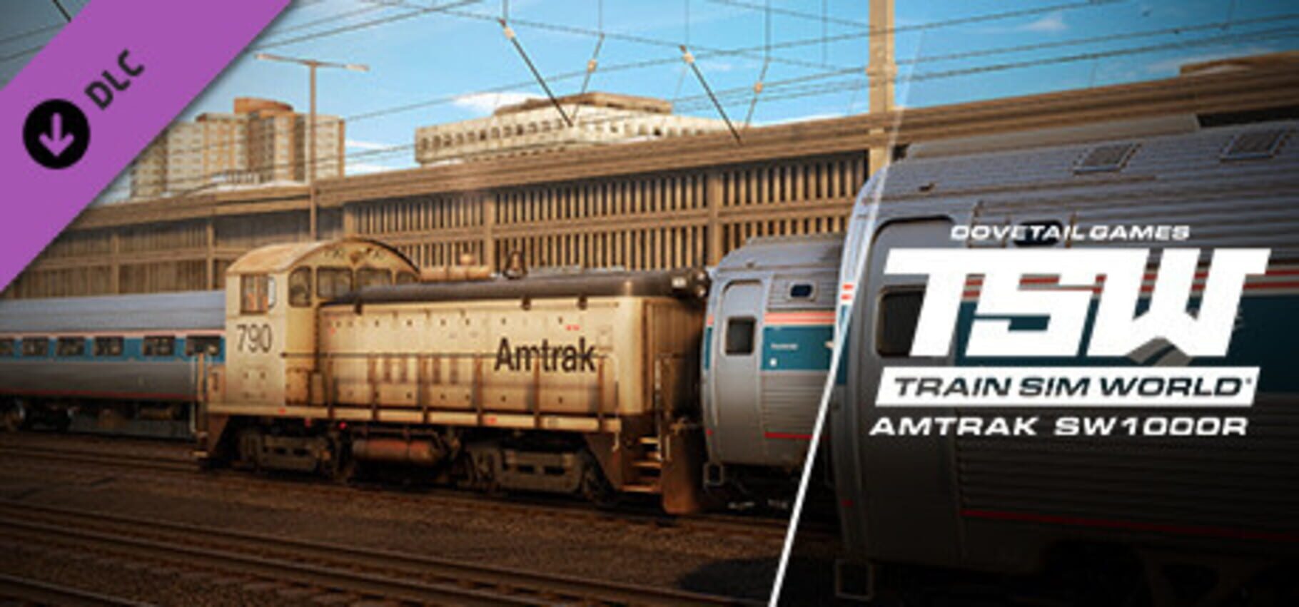 Train Sim World 2020: Amtrak SW1000R Loco Kapağı
