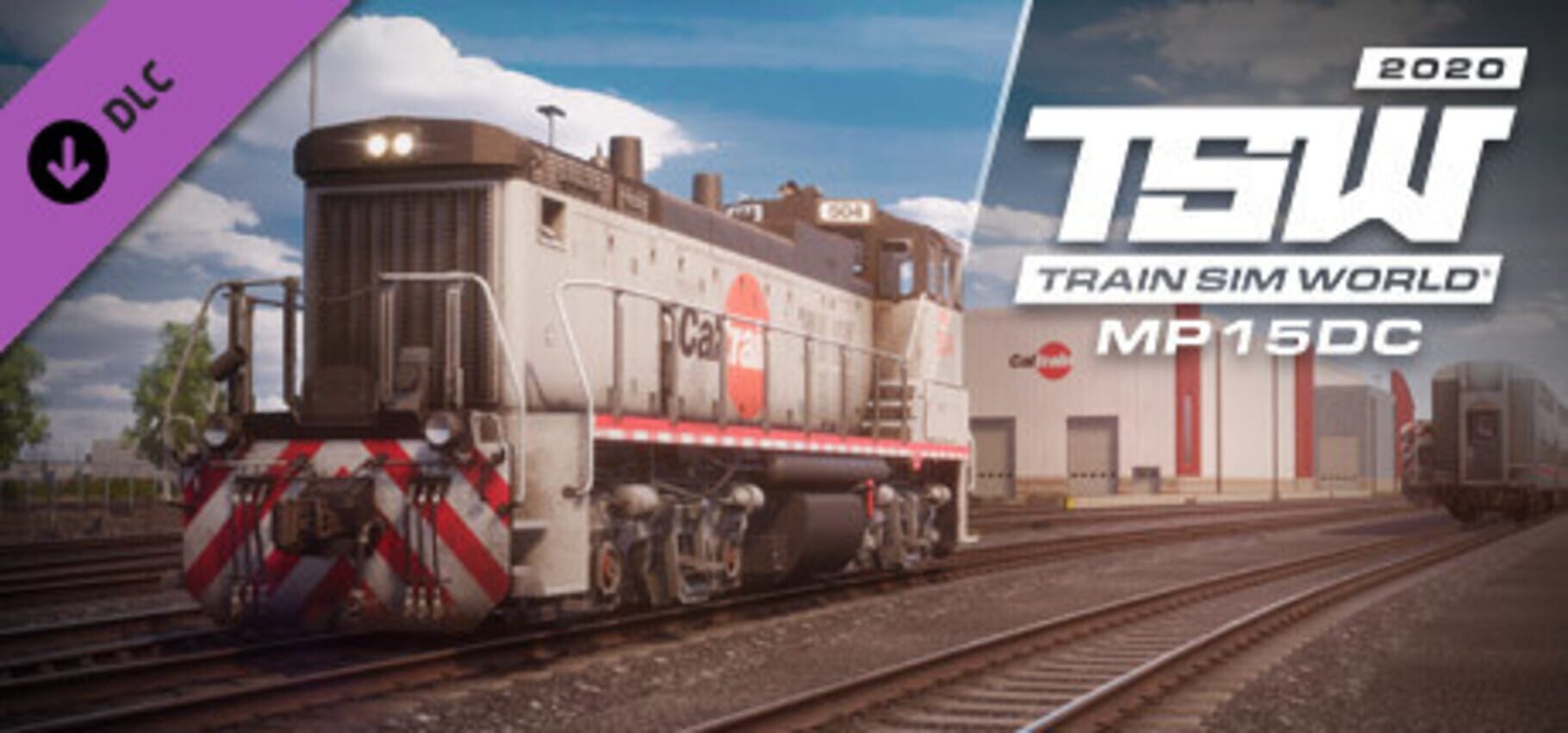 Capa de Train Sim World 2020: Caltrain MP15DC Diesel Switcher Loco