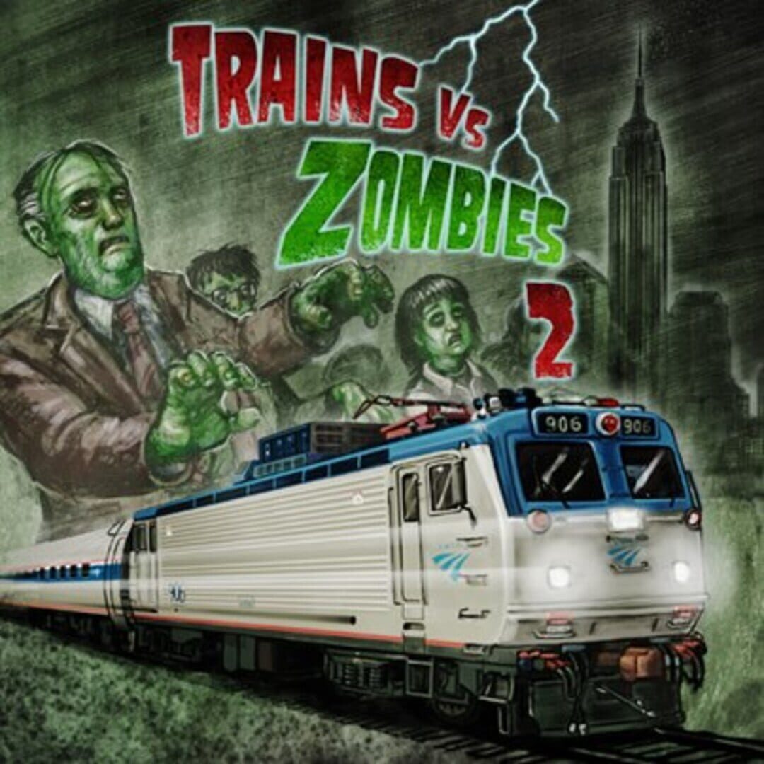 Capa de Trains Vs Zombies 2