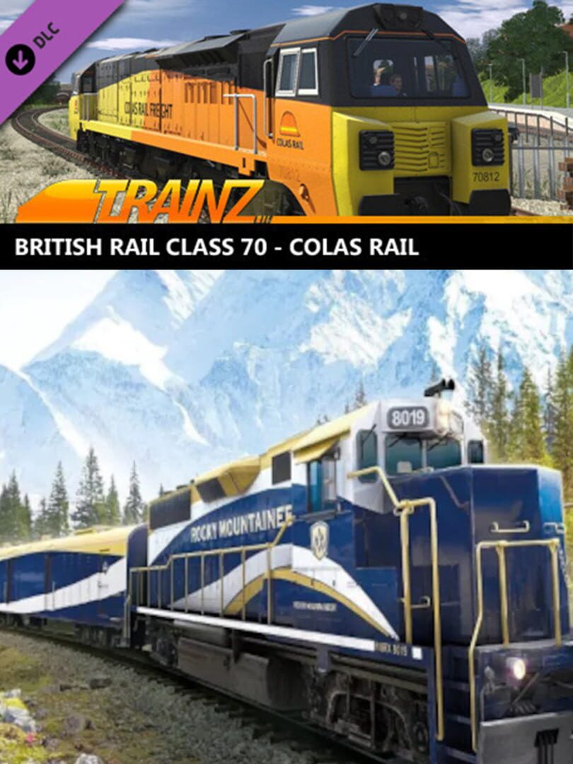 Trainz Railroad Simulator 2019: British Rail Class 70 - Colas Rail カバー